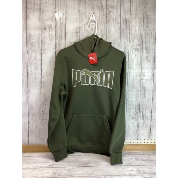 Preppy Streetwear Coquette Utility Puma Hoodie Mens Large Sweatshirt - Picture 1 of 5